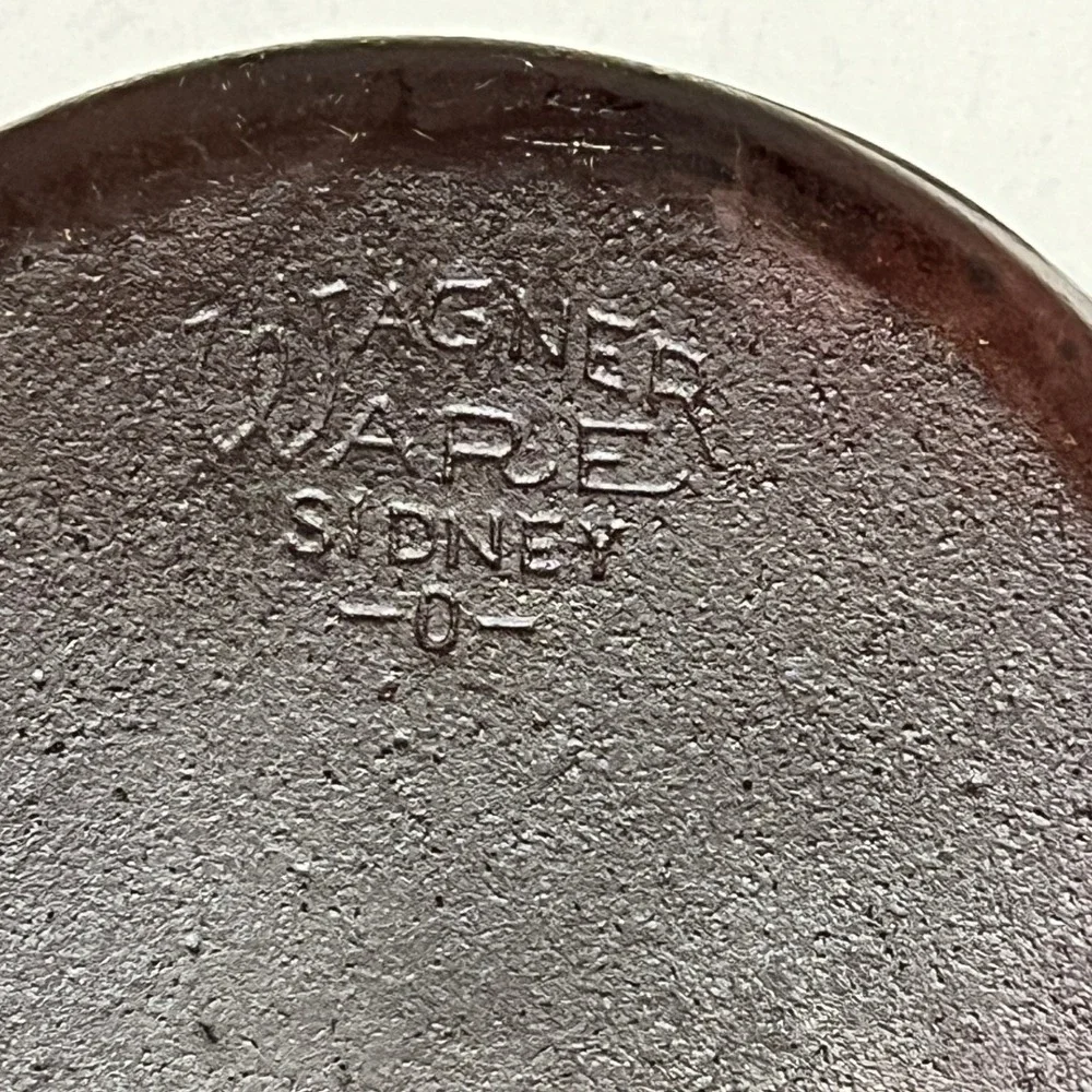 Wagner Ware Iron Skillet #6 Sidney -O- Cast 1056 N 9